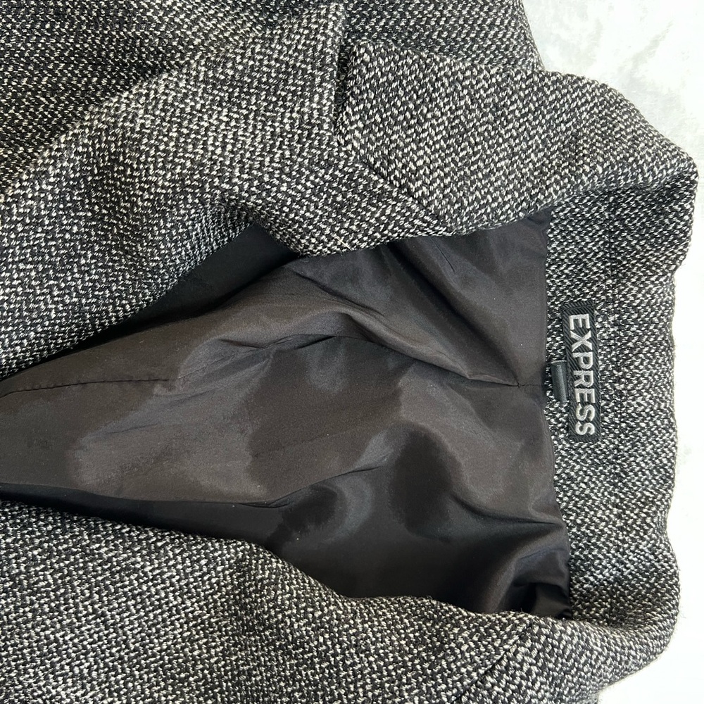 Express Charcoal Colored Blazer - Picture 2 of 3